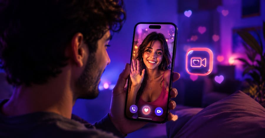 app de Chamada de vídeo