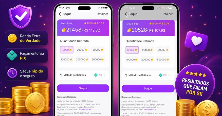 prova de saque app vava